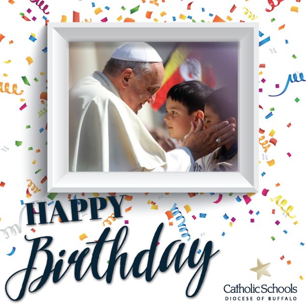 Happy Birthday, Pope Francis! 