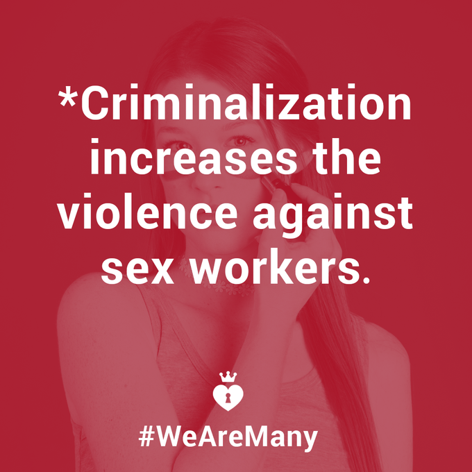 FACTS ❤️❤️❤️ International Day To #EndViolenceAgainstSexWorkers #WeAreMany #IDEVASW18 pic: @GemmaMinxx