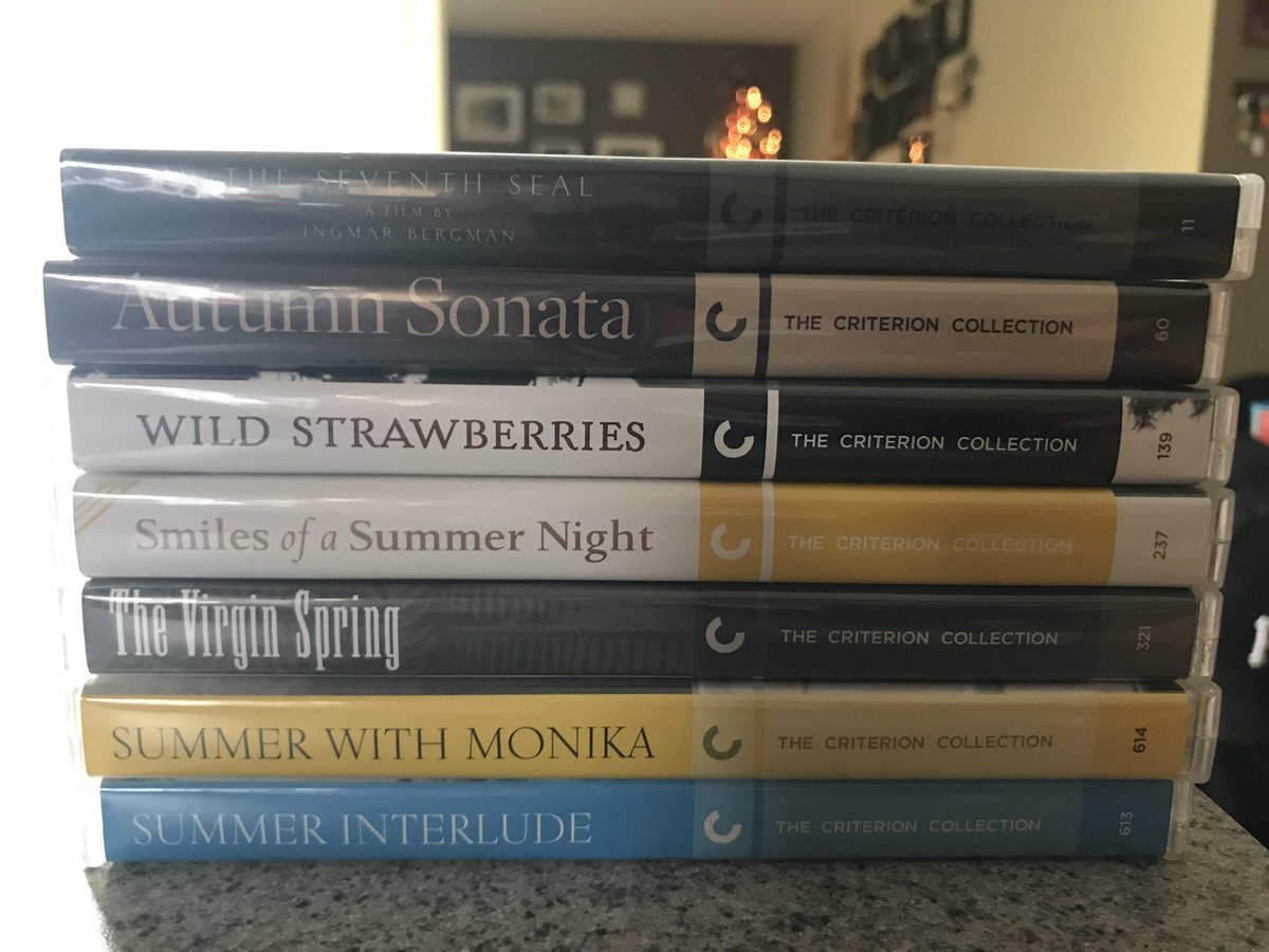 GTGMcast's tweet photo. Giveaway! All of these can be yours! Simply like and RT for a chance to win. Winner will be chosen at noon on Friday! @ScreamingPods @Criterion @criterionchannl @CriterionCast https://t.co/QHQC6O3Lq2