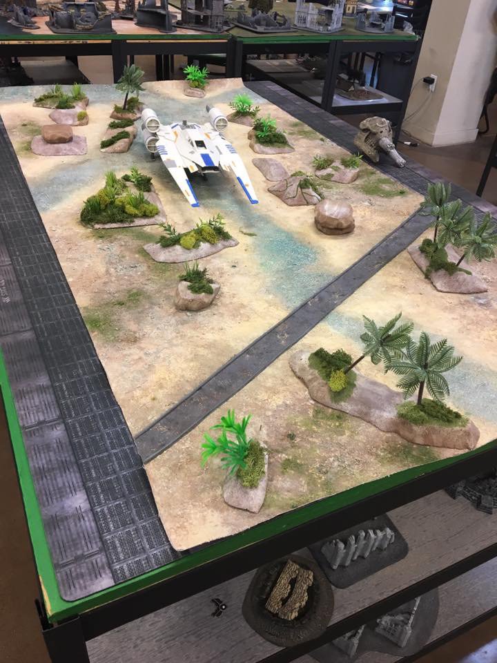 LasOpen's tweet image. War engulfs the galaxy in systems that are both desolate wastelands and verdant jewels. Come down to the 2019 Las Vegas Open Star Wars Legion tournament to fight over these stunning locations! #lvolegion
