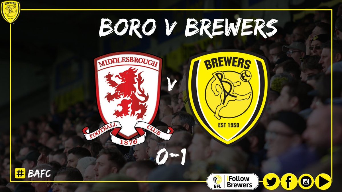 FULL-TIME:

Burton Albion are in the semi-finals of the <a href="/Carabao_Cup/">Carabao Cup</a>.

I'll repeat that.

BURTON ALBION ARE IN THE SEMI-FINALS OF THE CARABAO CUP!!!!!!!!!

#BAFC