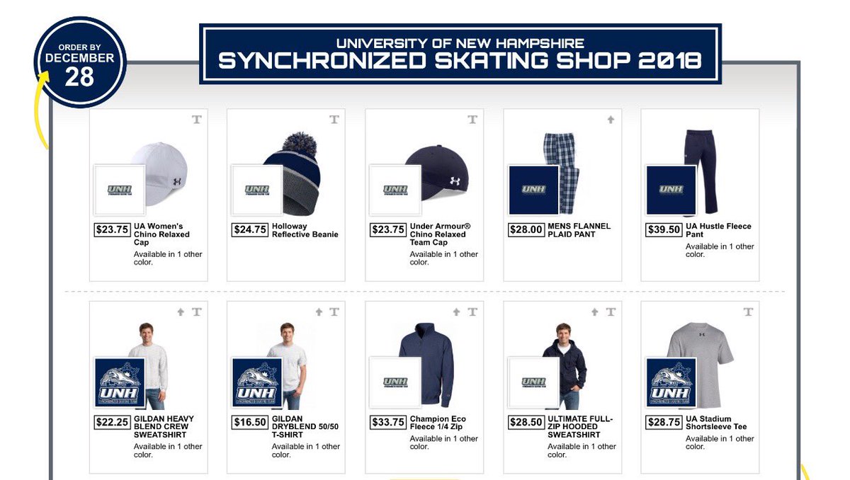 unhsst_'s tweet photo. Our online store is officially open! Here’s a sneak peak at what’s available. Make sure you purchase your apparel before it closes on December 28th! 💙🐾 (Visit our Facebook page or Instagram for the link)

Access code: C3YDpVYPPP https://t.co/kK8OVohmgx