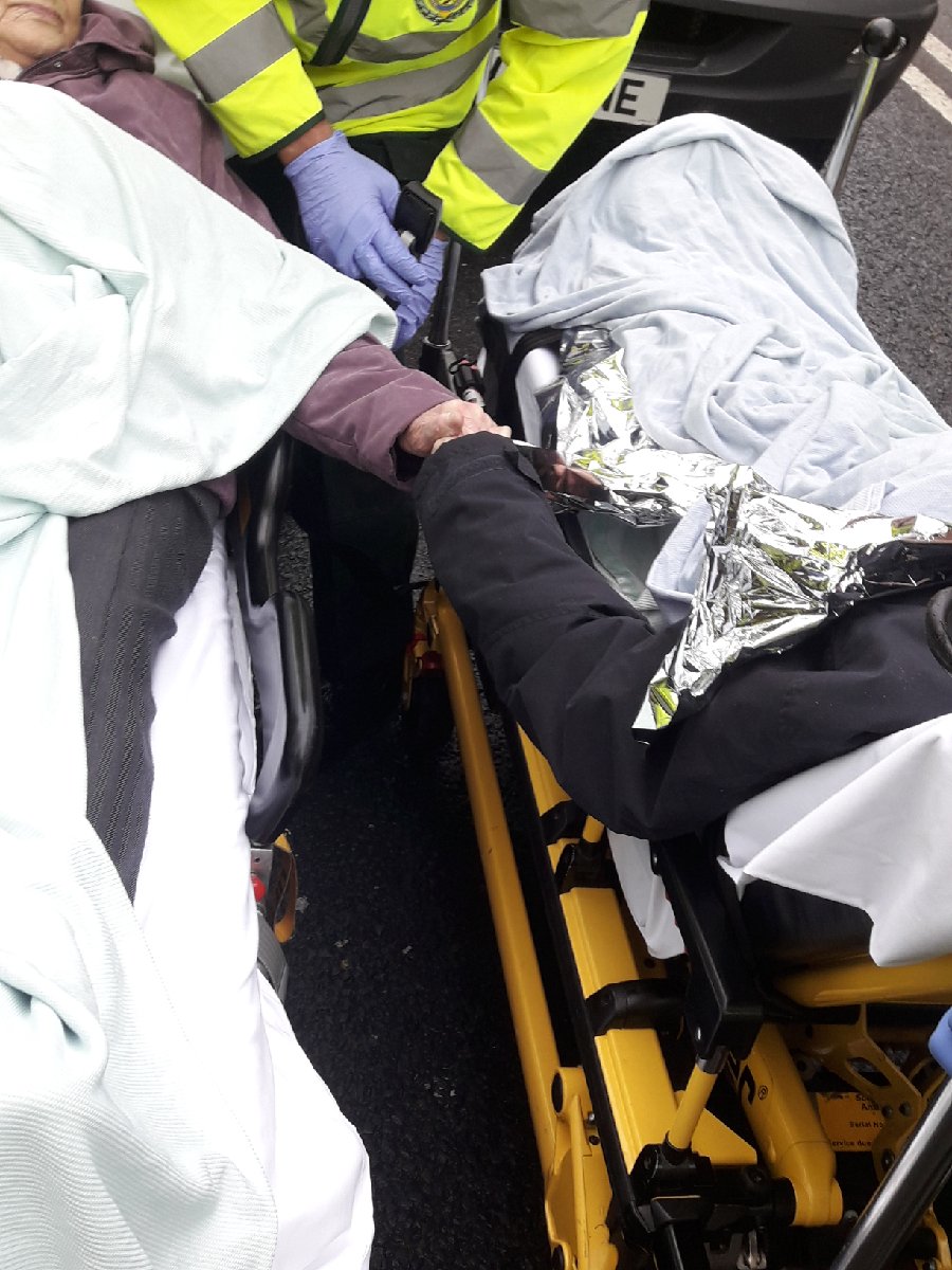 NorthSom_Fire's tweet image. Blue watch on duty RTC demo with police to Voyage pupils then onto the real thing this afternoon with a car suspended in trees! Two casualties safely lowered to ground  and a challenging extrication completed by Weston Blue Weston on call and Avonmouth Blue.