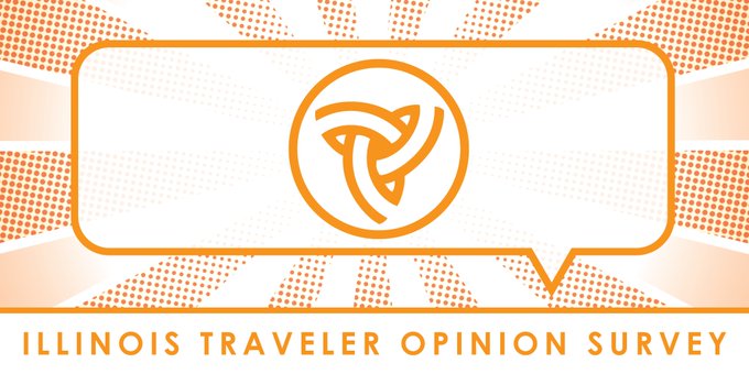 RT @IDOT_Illinois: Make your voice heard! We've teamed with @UISedu to conduct our annual Traveler Opinion Survey to measure how Illinois r…