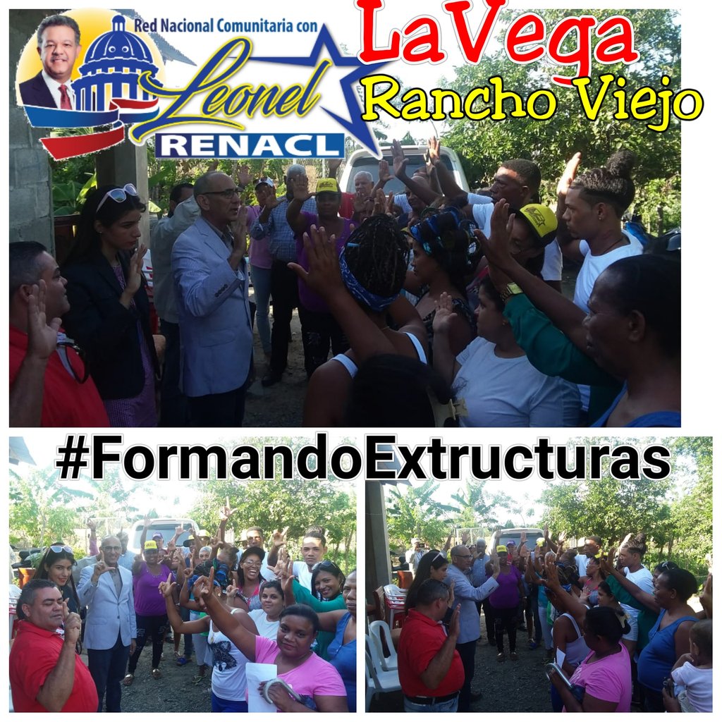 selcomunitario's tweet photo. Juramentacion La Vega
#FormandoExtructura
@radhamesjimenez @BautaRojas @IngFreddyPerez @PLDenlinea @francisdrakeh @LeonelFernandez @LaRedLF @rafaelnunezr @franklinalm @seconleonel2020
@claritzacruz1 @Renaclf1 @selcomunitario @NicoleVEspinal https://t.co/mlDAxODIj8