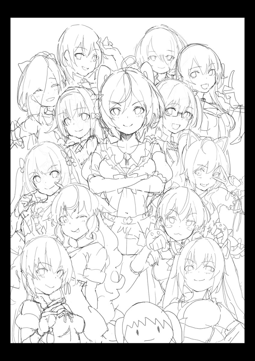 ペン入れするぞ(^^)/ 