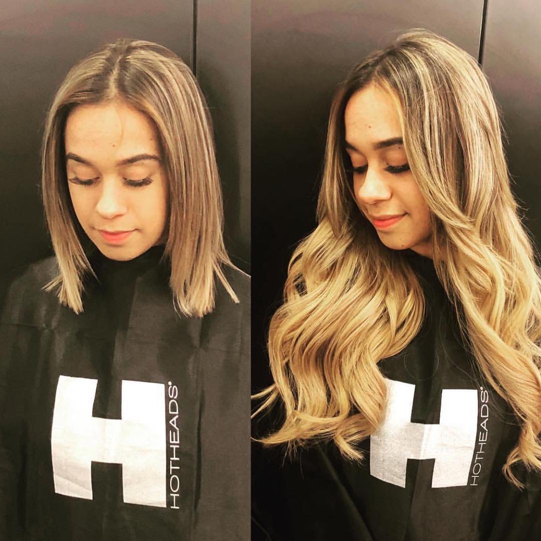 Dropping that #beforeandafter 💣 @hair.by.princess.ariel
.
.
.
#hotheadshairextensions #hairbeforeandafter #newhair #hairinspo #hairgoals #dreamhair #balayage #sombre #hairtransformation #transformation