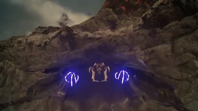 Final Fantasy Xv A New Daemon Has Been Introduced To The World Of Eos The Horrific Deathgaze Sweeps Over The Land And It S Up To The Glaives To Push It