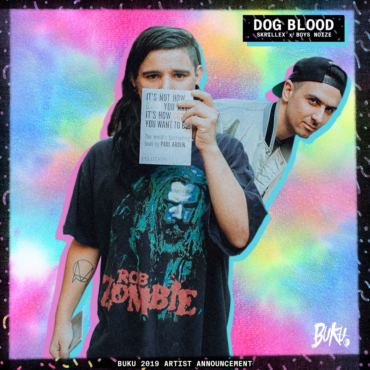 thebukuproject's tweet photo. kill them w the beat 🐶🤙🏼🔊

@dogblood returns ➡️ #BUKU2019 https://t.co/mjIS1p7wqq