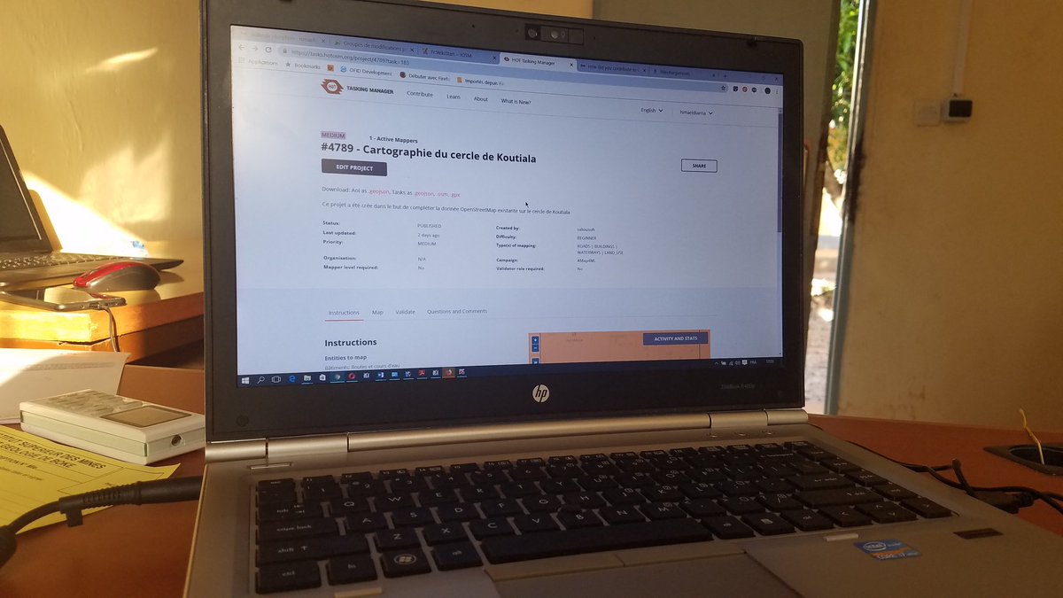 ismaeldiarria's tweet photo. I'm mapping the Circle of Koutiala in #Mali to help @OSM_Mali in production of open map data.
#Map4Africa
#Map4Ml
#Map4Gn https://t.co/N1T240OEYj