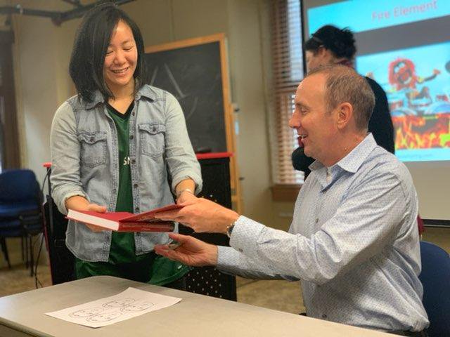 ct_holman's tweet photo. Book signing at the Oregon College of Oriental Medicine. Thank you to all of those who purchased the text!! https://t.co/WhWIfVx4OV