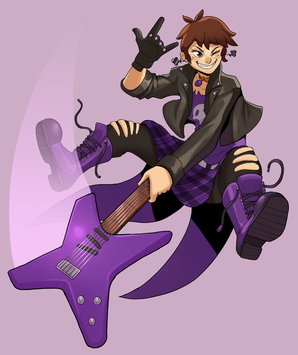 A special design drawing of Luna Loud from the Loud House (my