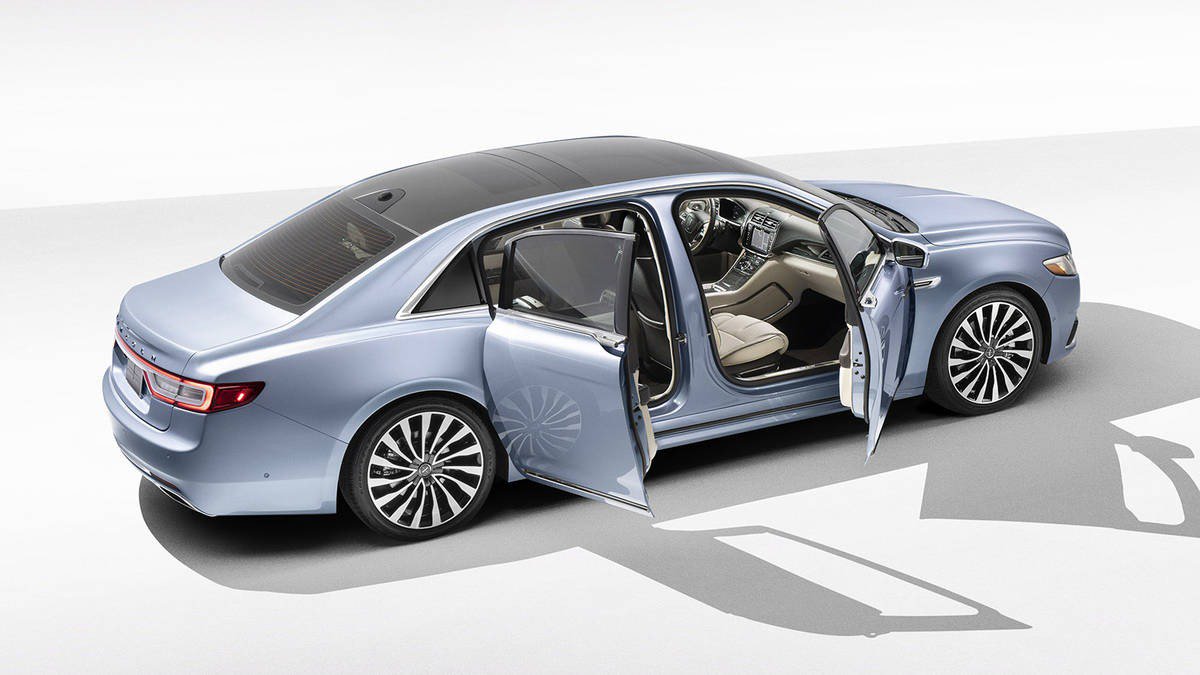 AutoweekUSA's tweet photo. 2019 Lincoln Continental Coach Door Edition brings back suicide doors https://t.co/002VygOqxm https://t.co/otqLbisD8t