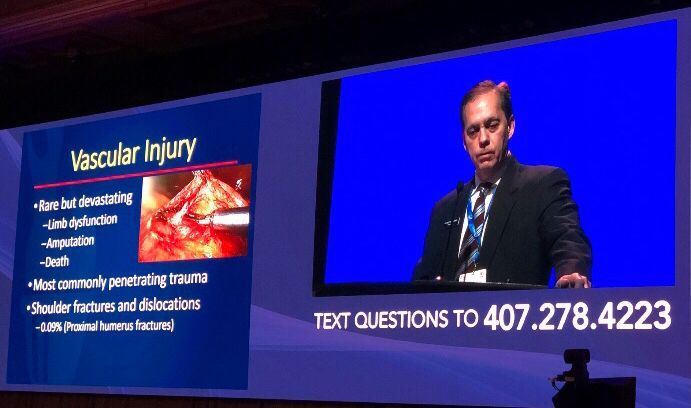 MissSportsMed's tweet photo. Dr. Larry Field led several discussions while in Las Vegas for #Orthosummit2018 Scientific Program December 5-8, 2018. He was the Co-Chair of The Shoulder Sports Program. Congratulations Dr. Field we are proud to have you on our team! #mastersofone #mssportsmedicine https://t.co/tdvQnA9DPS