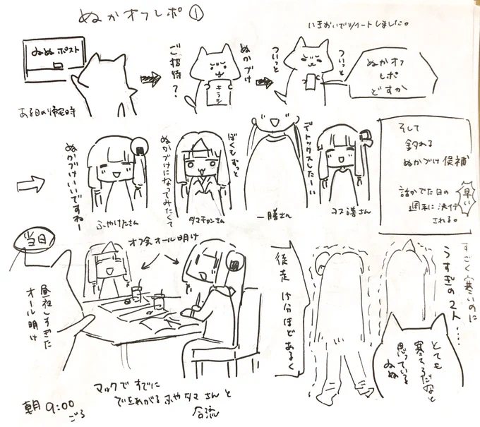 雑ぬかオフレポ① 
