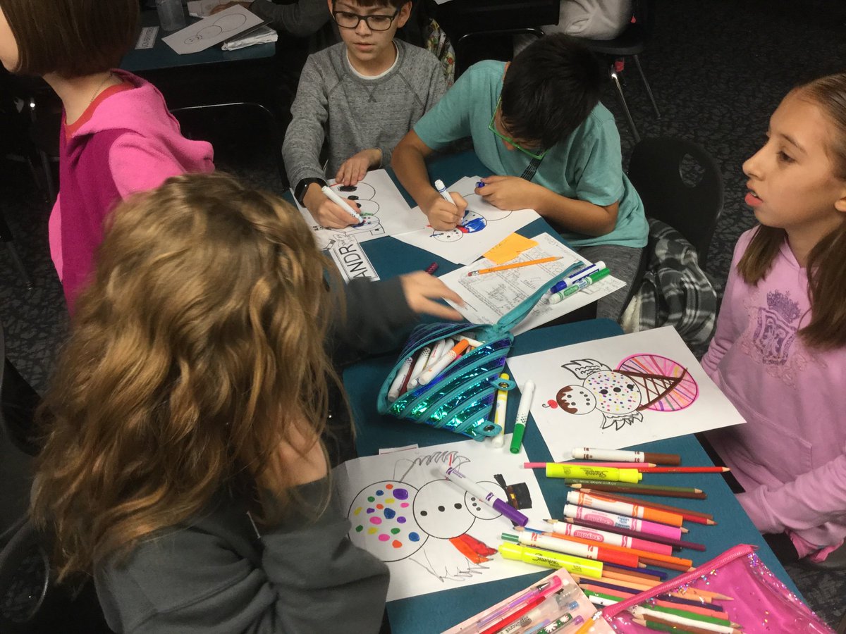 MillerKnights's tweet photo. We are decorating snowman for persuasive writing! #holidaze2018 #techthehalls https://t.co/uCsg3YpiVg