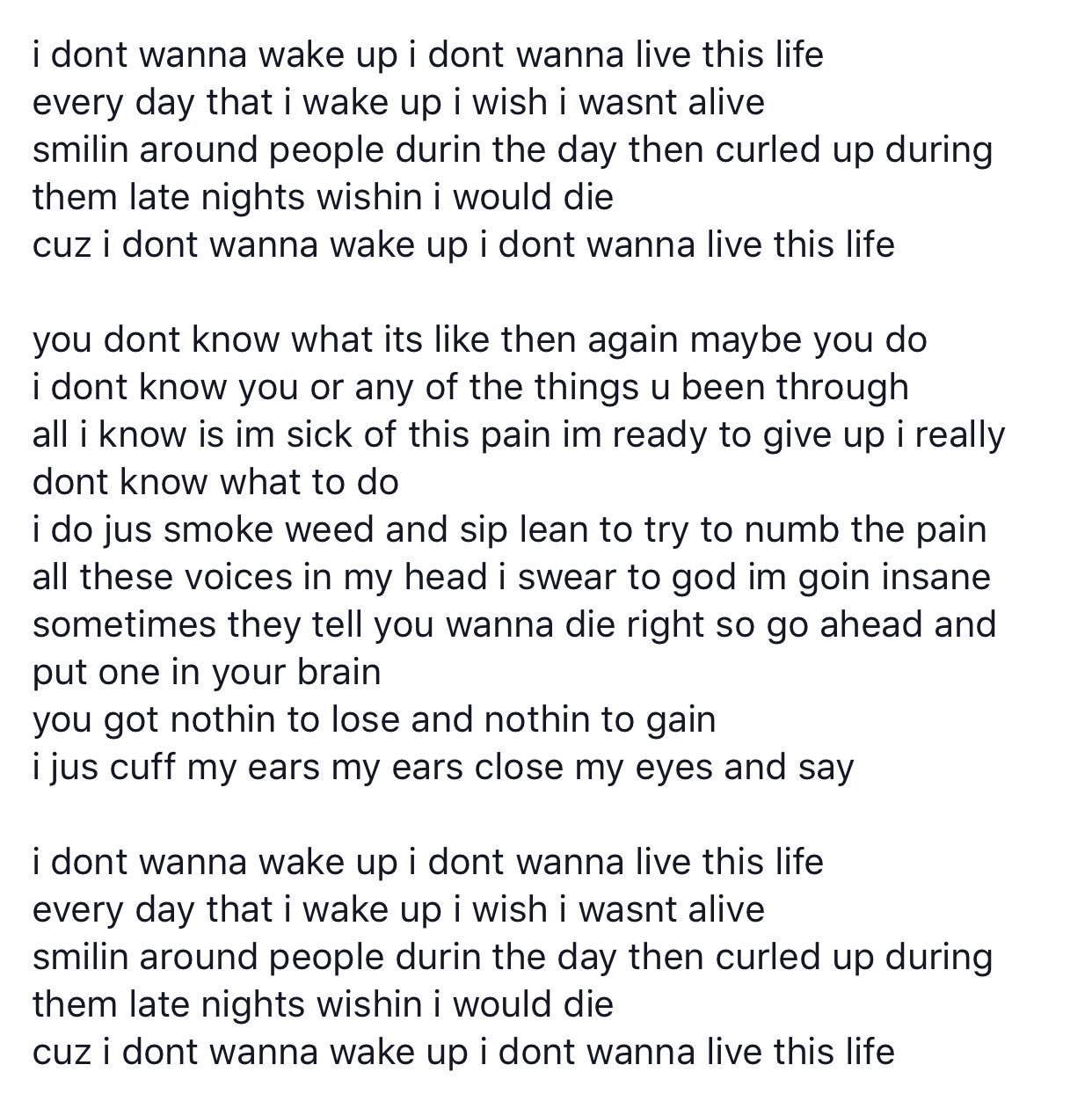 Rap Lyrics Freestyle About Life