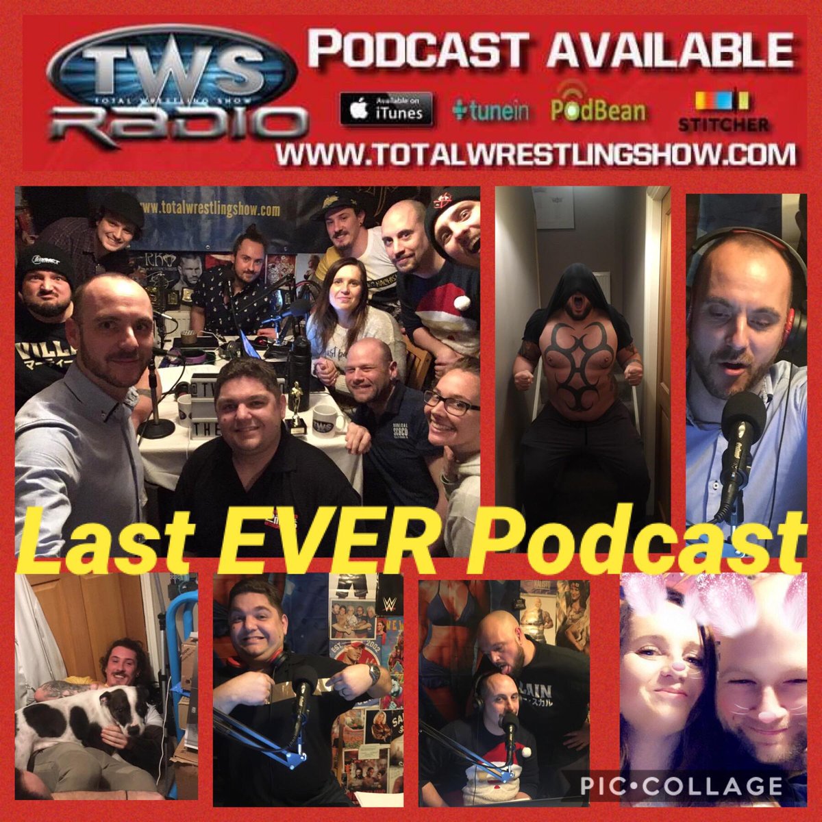 TWSRadio's tweet photo. All this and much more on the last EVER @TWSRadio podcast! Get it while you can off this link, @iTunes @tunein  @Stitcher and @podbean https://t.co/idJcV7NobL 
Sponsored by @ImpactEurostore https://t.co/tw7hmqPNHi