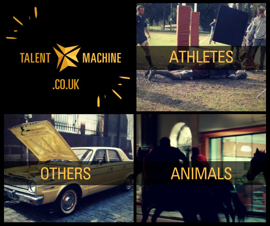 #TalentMachine ★ мore тнan jυѕт вacĸgroυnd arтιѕтѕ ★
✔ #Athletes 🏊‍🤾‍ 
✔ #Animals 🐎🐶 
✔ #Others 💡 
geт ιn тoυcн 👉 talentmachine.co.uk
#FilmProducer #FilmDirector #EntertainmentIndustry #BackgroundArtist #extralife #extra #beingextra #filming #tv #extras #casting