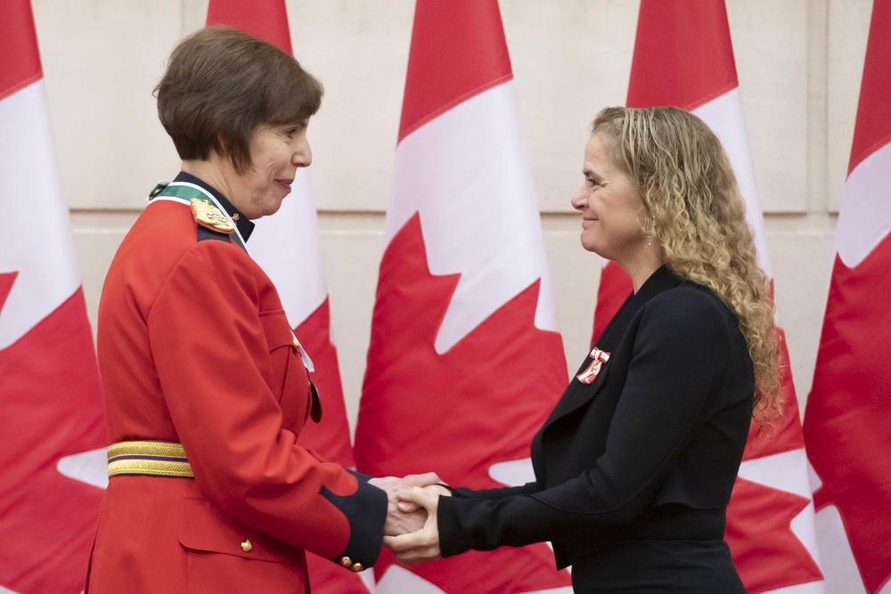 So proud of retired A/Commr. Shirley Cuillierrier for being honoured with the #GGAward in Commemoration of the #PersonsCase, for her work advancing gender equality in the #RCMP. She’s a strong role model and advocate for women in policing. Congrats!