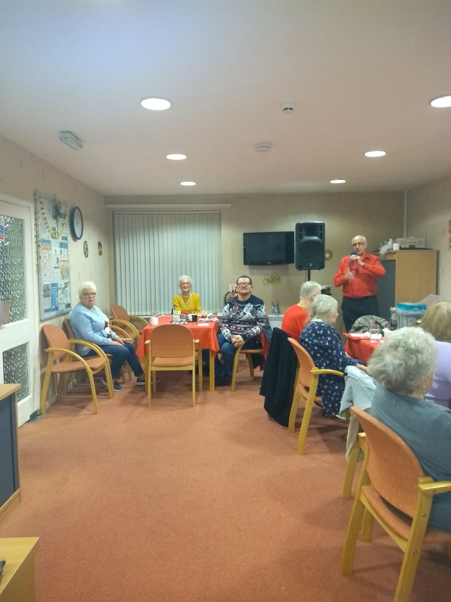 Emma32152043's tweet photo. Tonight we held the Christmas party for Queens Close.... #festivefun #eatdrinkbemerry https://t.co/N5HMBD6Oyx