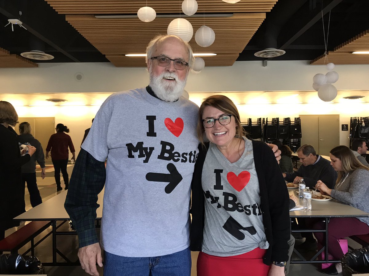 BFF’s, Mr.Easter &amp; Ms.Kranz!