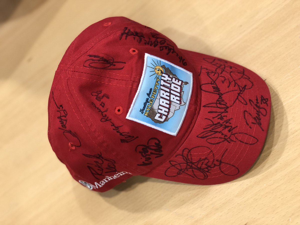 KPCharityRide's tweet photo. 'Tis the Season for #GIVEAWAYS! 🎄🎅 Want to win this hat autographed by ALL PARTICIPATING #KPCharityRide CELEBRITIES in 2018?! Here's how to enter… 👇

- RT this post
- Must follow @KPCharityRide 

Winner chosen tmrw at 5pm ET! https://t.co/imP3KnUGfG