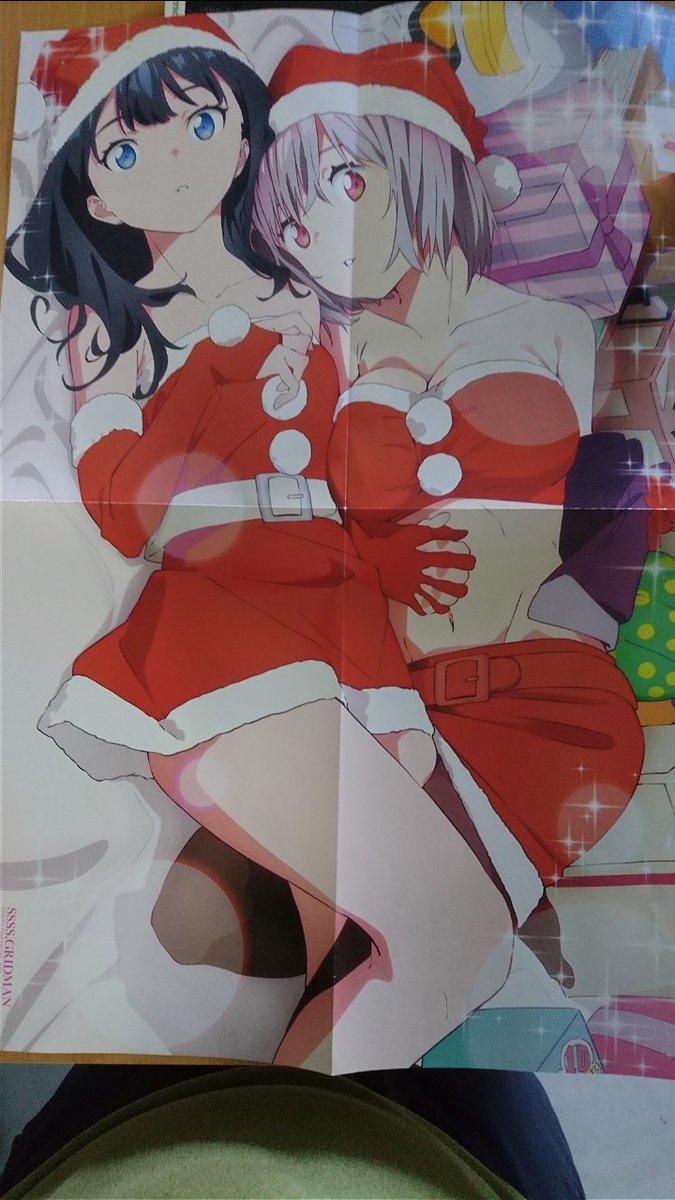 SSSS_GRIDMAN ＃サンタガール六花 さん & ＃サンタガールアカネ さん