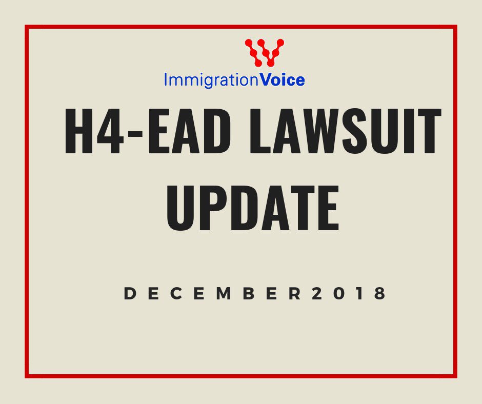 #IMPORTANT #H4EAD #BREAKING #NEWS #UPDATE

We are now officially a party to the H4EAD lawsuit &amp; we will vigorously fight for our law-abiding, tax paying member’s right to provide for their families via the fair, just and lawful #H4EAD program

More here -> facebook.com/24336363906320…