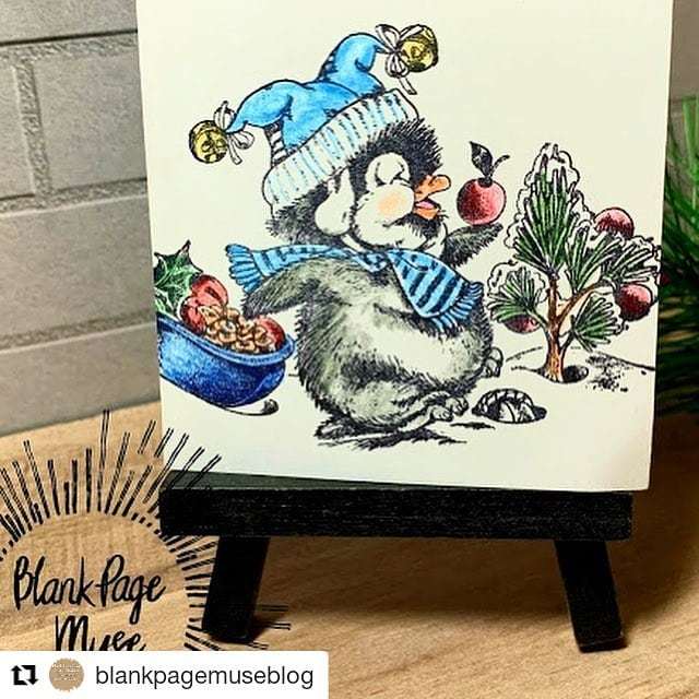 BlankPageMuse's tweet photo. #Repost @blankpagemuseblog (@get_repost)
・・・
Check out these adorable holiday penguin gift tags! ✨Visit the blog for the tutorial! 💕 #blankpagemuse #rubberstamps #rubberstamping https://t.co/9D45E1e0Kt https://t.co/rzGS2sCJeP