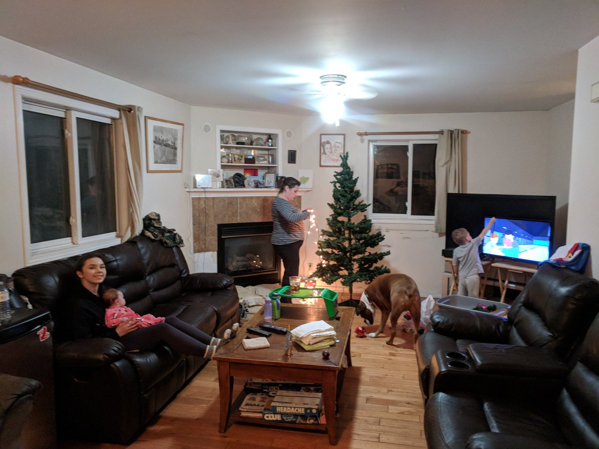 McCormickCp's tweet photo. Grand Children came over and helped put up the tree. #goodtimes #Christmas #Family https://t.co/d2HZ5gg6u5