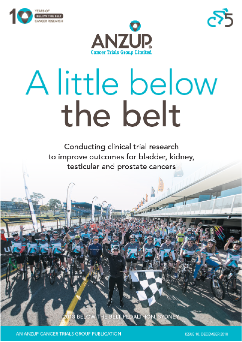 BelowTheBeltANZ's tweet photo. Hot off the press! ANZUP's 'A little below the belt' magazine is available now. Why not add this informative and engaging publication to your holiday reading list. #belowthebelt #cancer #research #ATrialForMe #holidayseason https://t.co/btgnmiQy98 https://t.co/iu4nh7Ibnk