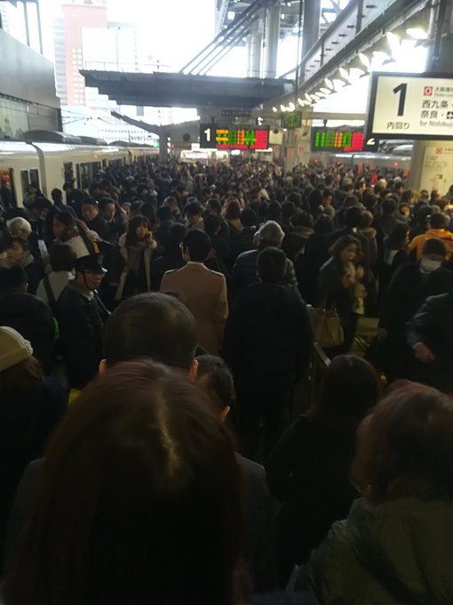 信号トラブル Jrゆめ咲線 西九条駅で信号トラブル発生 Usj難民が続出 まとめダネ