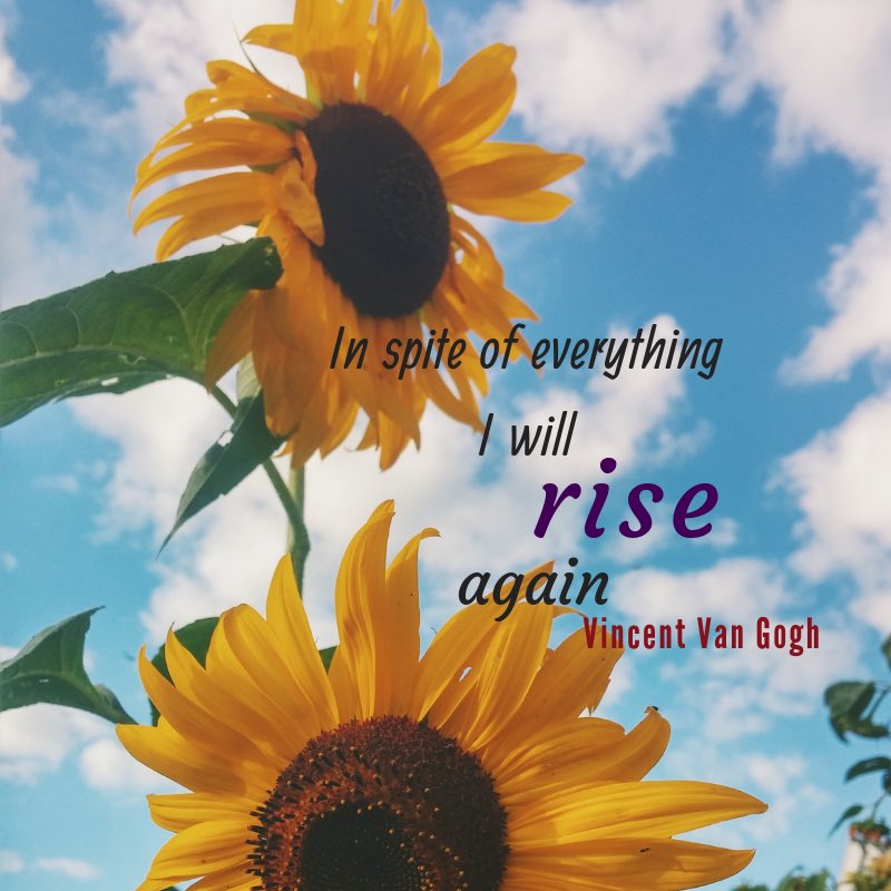 So many thing can knock us down in different ways. Whether it’s fiscally, the people around us, or even the things we think about ourselves. The wonderful thing is, is that no matter how many times we fall, we still have a chance to rise up again.