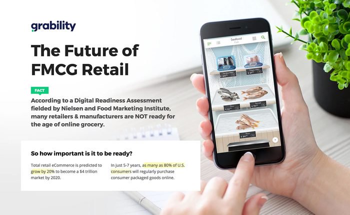 Grability's tweet image. [INFOGRAPHIC] The FMCG mobile commerce market is expected to grow by 20% by 2020. Learn more about how companies can prepare for what's next by checking out The Future of FMCG Retail. hubs.ly/H0cF-Pc0