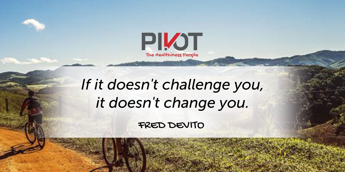 LifeatPivot's tweet photo. View every challenge as an opportunity for growth. #MondayMotivation #HealthinessPeople https://t.co/nsu6yeMKYX