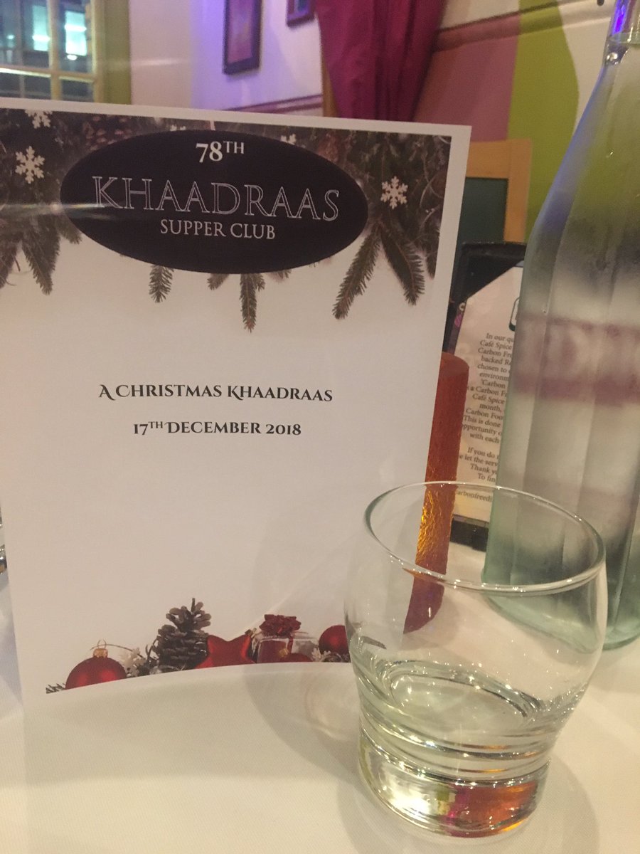 CafeSpiceNamast's tweet photo. Namaste! Little known fact: Did you know that the 3 Magi were Parsees?
Our last #Khaadraas Supper Club in 2018 about to begin! ☺️ https://t.co/WSextawg7j