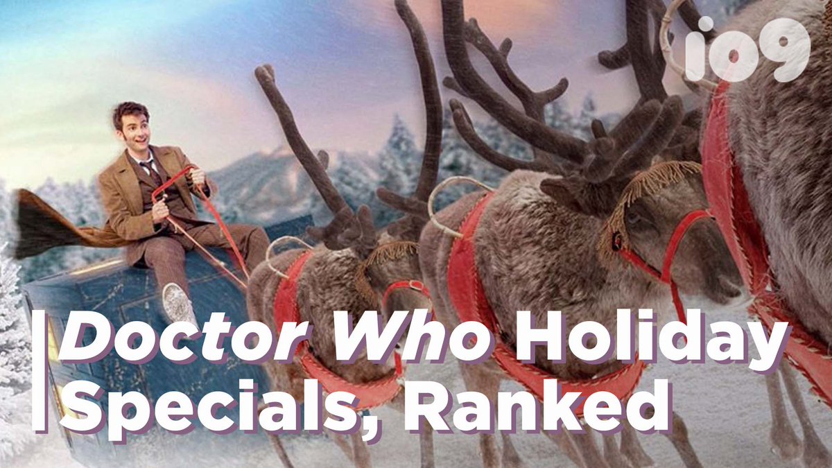 Gizmodo's tweet image. Since the Doctor Who Christmas special is taking a year off, we decided it was the perfect time to look back at its prior festive adventures in Time and Space, and judge them not by their quality, but their Christmas spirit: gizmo.do/tLVLzMF