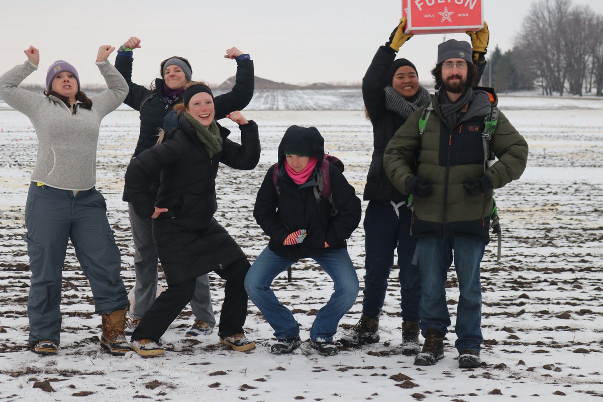 beepunstings's tweet photo. So thankful for these folks who helped us get our seed on the ground last week for the @FoundationFAR Seed Mix Project! Over 400 plots, over 400 mixes! @CariveauLab @michellevohs @juliabonz @MegaKiley @zachportman #FFAR #CariveauLab https://t.co/7rEBEUyret