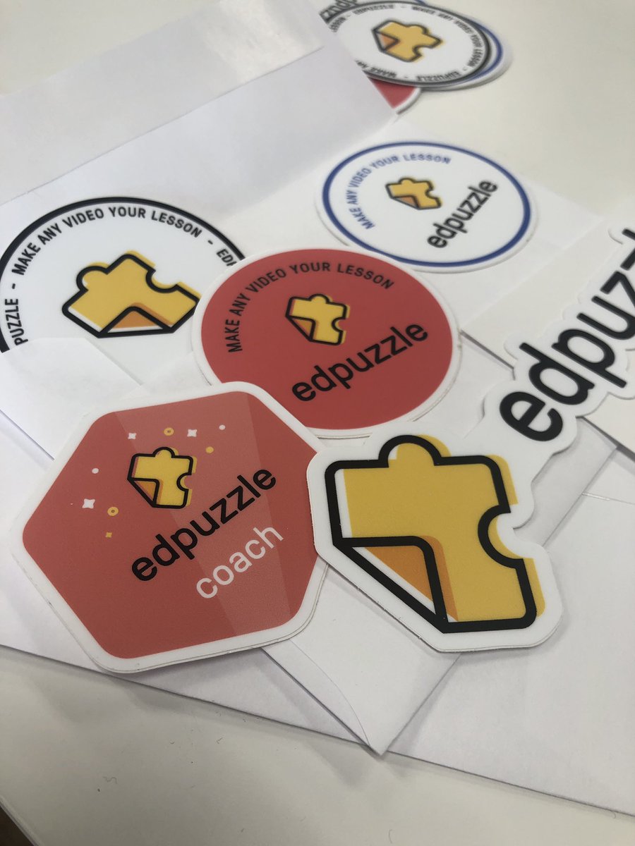 edpuzzle's tweet photo. We are sending cool stickers if you complete the “Edpuzzle Coach” certification before the end of the year. https://t.co/fTXTuk0vBf. To get your prize, contact us to sf@edpuzzle.com with a copy of the certification PDF. https://t.co/uJYJakmcim