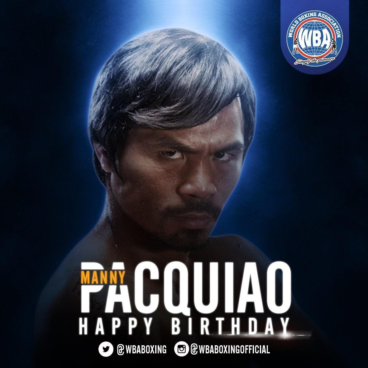 Happy birthday Manny Pacquiao  family 