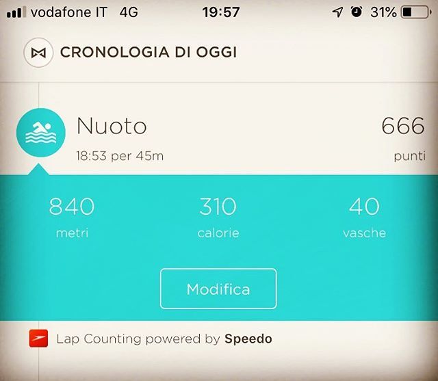 Achernar80's tweet photo. The Score of the Beast 🤟🏻
.
#ironmaiden #metalhead #swimming #swimmingpool #666 #thenumberofthebeast #twitter #40laps https://t.co/dd0wLduqba https://t.co/k9nGbKmkNL