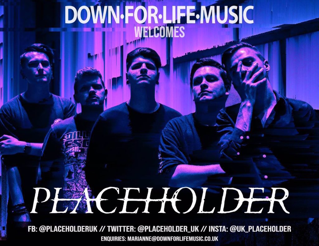 Placeholder_uk's tweet image. We're beyond excited to be joining the @down4lifemusic family alongside bands such as @OHOHofficialuk,@highriseuk_, @TheUnchartedUK and @ursusofficial 
Big Love to Marianne and Mike. 

More announcements to come soon.

#downforlifemusic #placeholderuk #newmusic