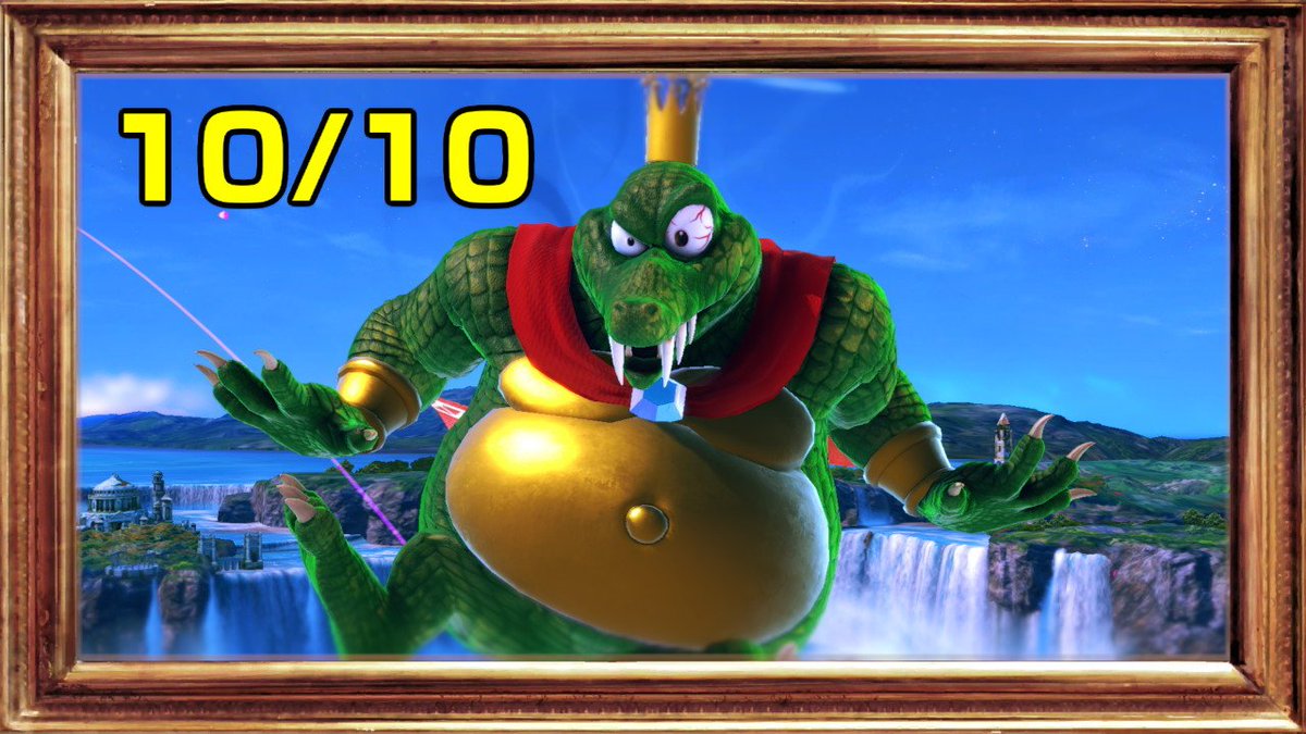 nintend_crow's tweet photo. My opinion on Smash Bros. Ultimate #SmashBros #SmashBrosUltimate #NintendoSwitch https://t.co/Njo8p9ePDT
