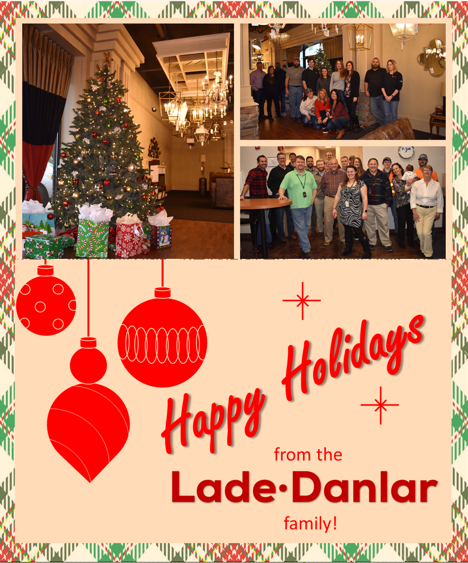 We enjoyed celebrating the holidays at our Conyers and Tucker branches last week! Thank you to all who contributed! We will be closed Christmas Eve and Christmas Day to celebrate the season with our families. Happy Holidays from the Lade-Danlar family to yours! #HoHoHo