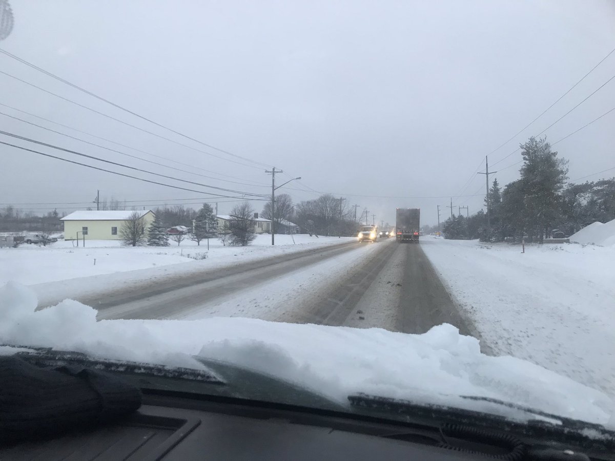 RCMPPEITraffic's tweet photo. A look at current road conditions along the Trans Canada Highway in @StratfordPEI Cst. Parsons https://t.co/j4M4dpfxmp
