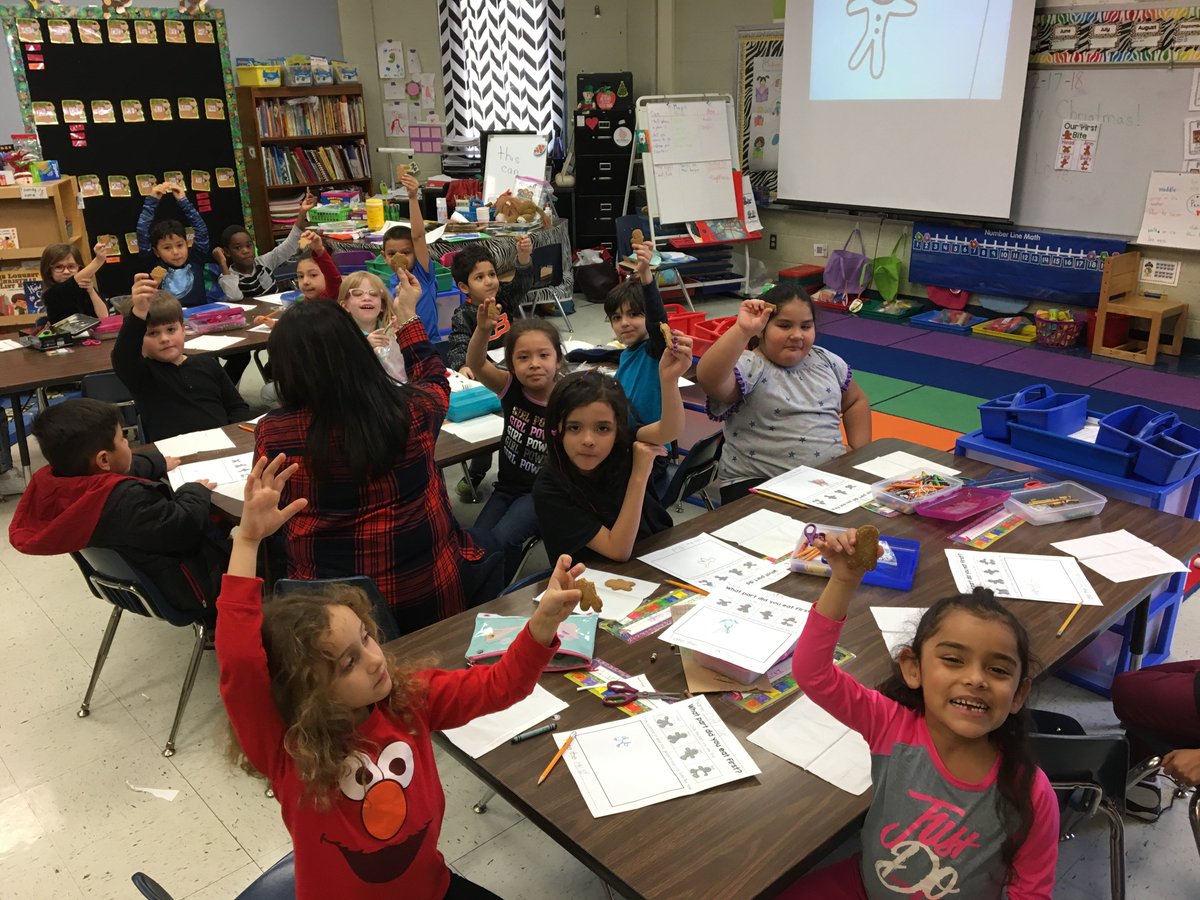NISDPowell's tweet photo. The Kindergartners @NISDPowell were on a mission to find The Gingerbread Man!  They incorporated their Reading, Mapping, and Reasoning skills to find him.  Congratulations!  @kjworle6 @Kinder_Ramsey  @NISDPK_K @RootEdSA #gingerbreadlearning https://t.co/MC8hECyimp