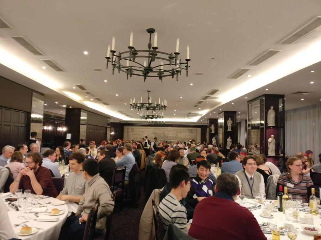 scanlond81's tweet photo. Packed house for the #sscg2018 Xmas conference dinner! https://t.co/7qTOe94mGl