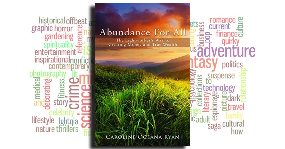 GenreJungle's tweet photo. "Abundance For All: The Lightworker's Way to Creating Money and True Wealth" by Caroline Oceana Ryan https://t.co/fhSjf68Kka #ReligiousReads https://t.co/r6Q0oTndWC