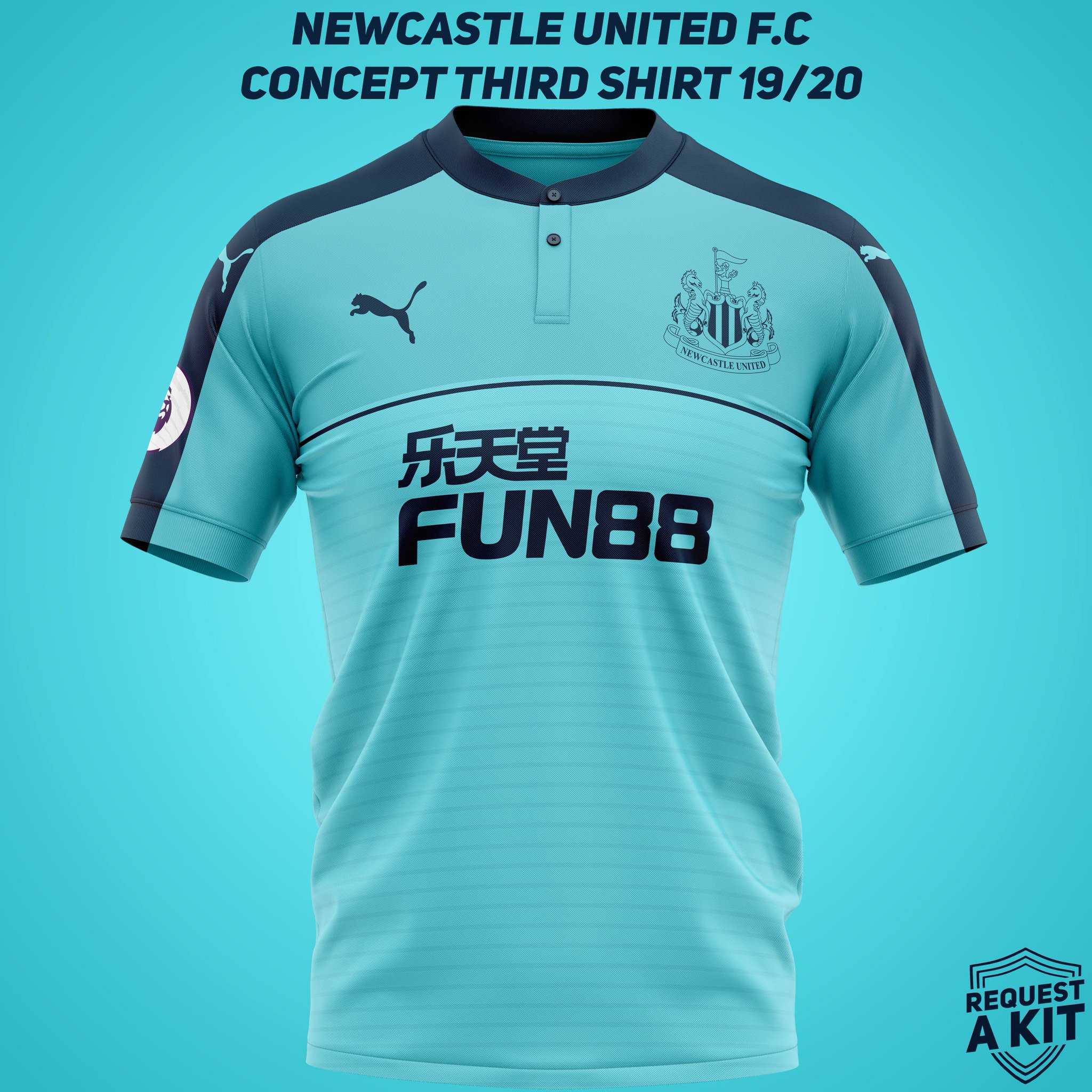 newcastle third kit